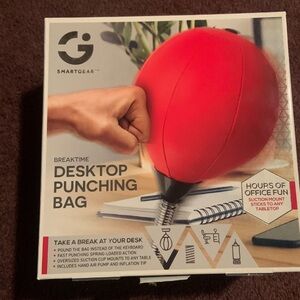 SmartGear Red Desktop Punching Bag